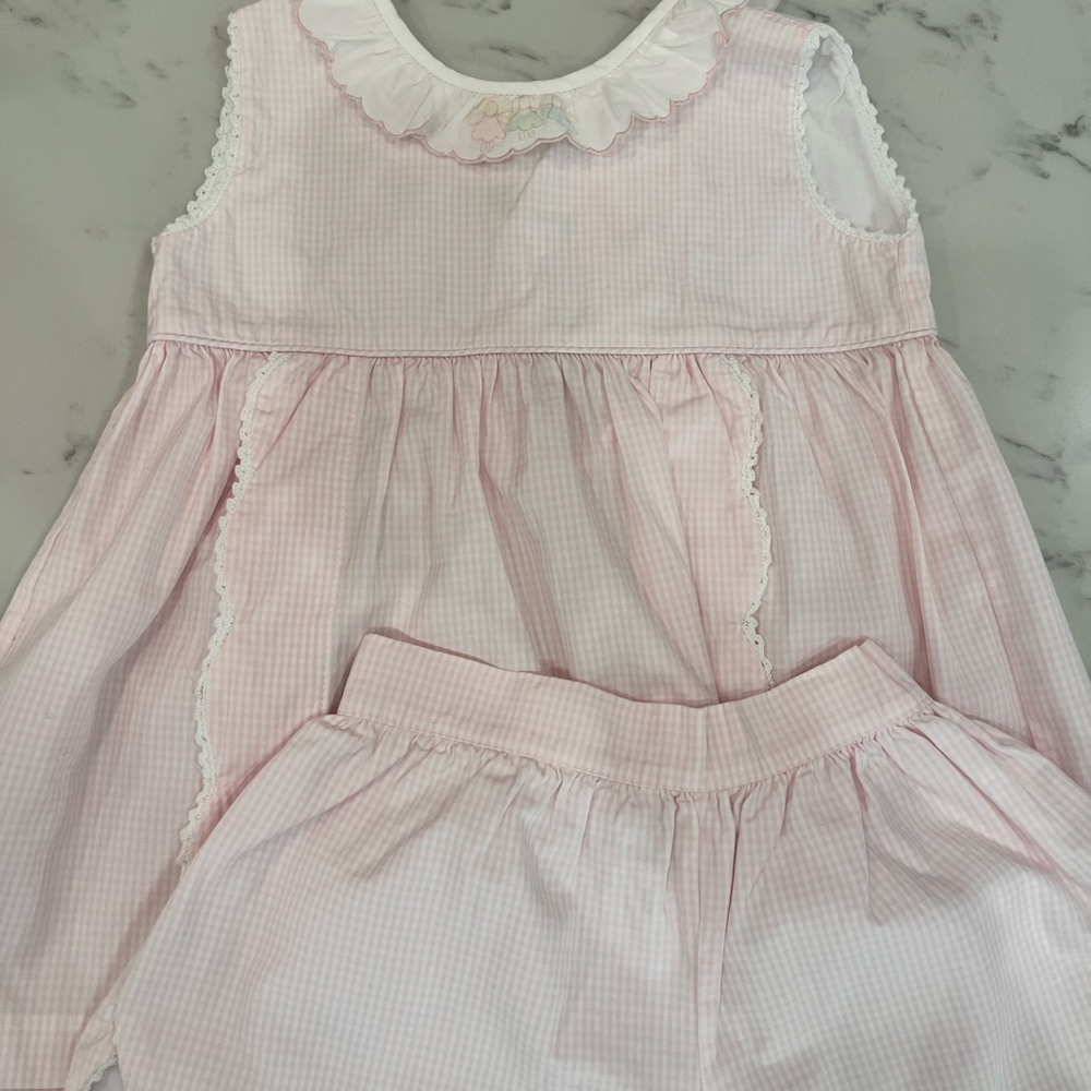 AK pink and white set